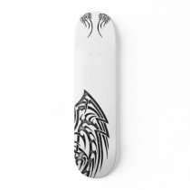 Crystal White Tribal Board skateboards by Stafare Crystal White Tribal Board skateboards
