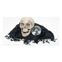 CrystalBallSkull033109 Photo Greeting Card