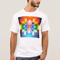 Crystals and Flames t-shirts by KaleidoMagic Crystals and Flames t-shirts