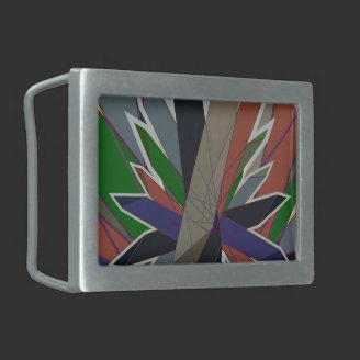 crystals belt buckle