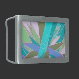 crystals belt buckle