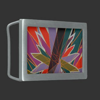 crystals belt buckles