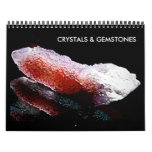 CRYSTALS &amp; GEMSTONES properties Wall Calendar