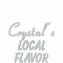 Crystal's Local Flavor polo embroidered shirts by localflavor Crystal's Local Flavor polo embroidered shirts