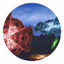 Crystel Flakes Sticker