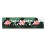 CRZC Zen lotus bumper sticker bumper stickers