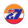 CS27repcircle Sticker