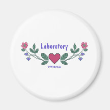 CS Laboratory Refrigerator Magnets