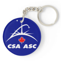 CSA and the Phoenix Lander Acrylic Keychain