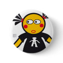 CSeeK Girl Yo buttons by CaArtstudio CSeeK Girl Yo buttons