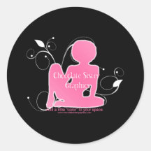 CSG LogoDesign Round Sticker