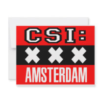 CSI Amsterdam invitations