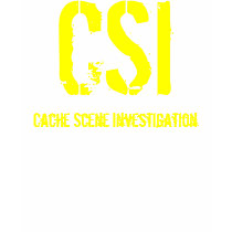 CSI. Cache Scene Investigation t-shirts by aetoys CSI. Cache Scene Investigation t-shirts