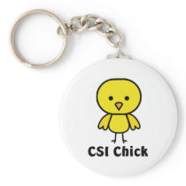 CSI Chick Keychain