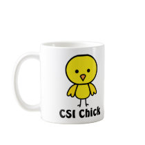 CSI Chick Mug