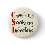 CSI Christian Acronymn Pin