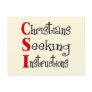 CSI Christian Acronymn Post Card