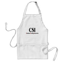 CSI Christians aprons by cooltees CSI Christians aprons