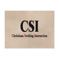 CSI Christians postcards