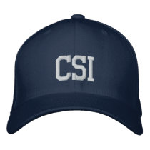 CSI embroidered hats