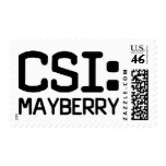 CSI Mayberry postage