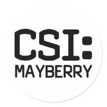 CSI Mayberry stickers by LabelMeHappy CSI Mayberry stickers