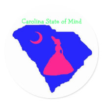 csom southern belle, Carolina State of Mind stickers by huff3117 csom southern belle, Carolina State of Mind stickers