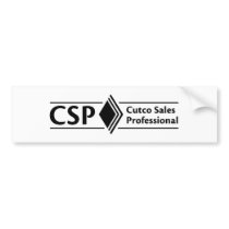 CSP Products bumper stickers