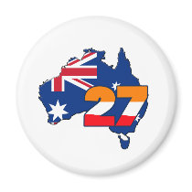 CSREP27austrailianew Fridge Magnets