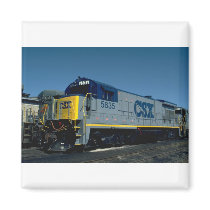 CSX GE B36-7 FRIDGE MAGNET