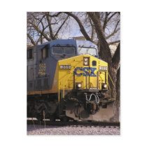 CSX Train postcards