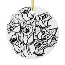 CTC International -  Roses 2 ornaments