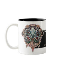 Ctheltic Cthulhu Mug by Ars_Celtica Ctheltic Cthulhu Mug