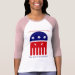 Ladies 3/4 Sleeve Raglan (Fitted)