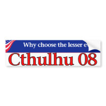 Cthulhu 08 bumper stickers