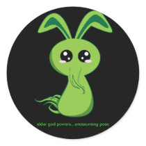 Cthulhu Bunny stickers