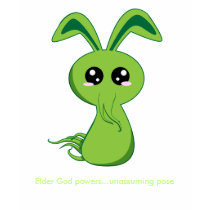 Cthulhu Bunny t-shirts by creampufart Cthulhu Bunny t-shirts