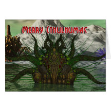 Cthulhu Christmas Card - Cthulhu