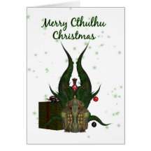 Cthulhu Christmas Card - Cthulhu