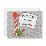 Cthulhu Christmas Personalized Invites