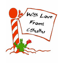 Cthulhu Christmas t-shirts