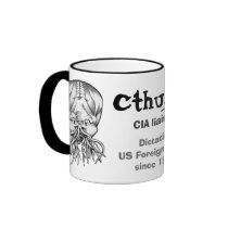 Cthulhu: CIA liaison mugs by serenitystudios Cthulhu: CIA liaison mugs