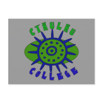 Cthulhu College postcards