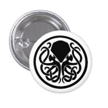 Cthulhu Emblem Buttons