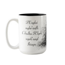 Cthulhu Fhtagn mugs