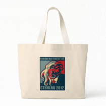 Cthulhu for President- 2012 Canvas Bags