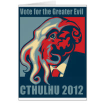 Cthulhu for President- 2012 Cards