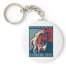 Cthulhu for President- 2012 Keychain