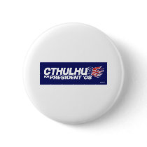 Cthulhu for President Button