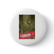 Cthulhu for President Button